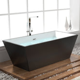 Dowell 67" Freestanding Acrylic Sloped/Trapezoidal Bathtub - 71 Gallon Capacity - 072 6731 Series