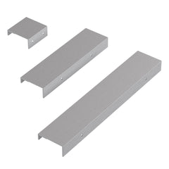 Dowell Cabinet Handle, Aluminum Finger Pulls 3062 Series, 10 Pack