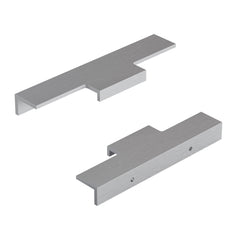 Dowell 5-7/8" Cabinet Pulls - Aluminum, 2-3/4" Center-to-Center, 10 Pack - 3063 006 Series