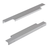 Dowell 11-7/8" Cabinet Pulls - Aluminum, 8-3/4" Center-to-Center, 10 Pack - 3063 012 Series