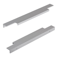 Dowell 11-7/8" Cabinet Pulls - Aluminum, 8-3/4" Center-to-Center, 10 Pack - 3063 012 Series