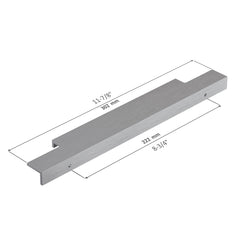 Dowell 11-7/8" Cabinet Pulls - Aluminum, 8-3/4" Center-to-Center, 10 Pack - 3063 012 Series