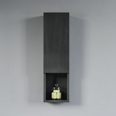 Dowell 9" Wall-Mounted Bathroom Cabinet, Soft-Close Door, Three Shelves