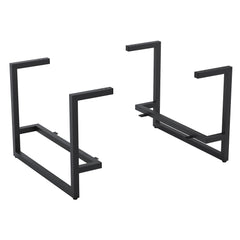 Dowell 13" Square Metal Leg Base - Set of 2 Legs - 7002 013 Series