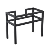 Dowell 36" Bathroom Basin Stand Black - 7003 Series