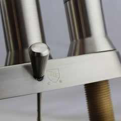 Dowell Bathroom Faucet - Two Handles, Three Holes, Brushed Nickel Finish - 8001 002 Series