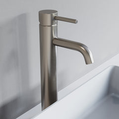 Dowell Vessel Sink Bathroom Faucet - Low Arc, Single Handle, Single Hole - 8001 012 Series