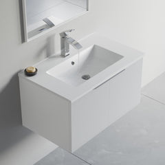 Dowell Bathroom Sink Faucet - 8001 013 Series - Low Arc, Single Handle, Single Hole