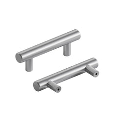 Dowell Cabinet Handle, Stainless Steel/Aluminum Construction Bar Plulls 3001 Series, 10 Pack