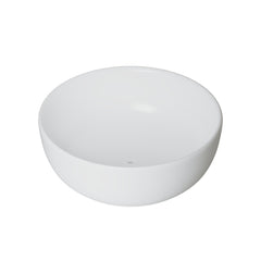 Dowell 59-1/8" Freestanding White Stone Resin Round Bathtub - 121 Gallon Capacity - 078 59 01 Series