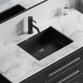 Dowell 19" Bathroom Undermount Sink - 4-3/8" Deep Bowl, Stainless Steel 18 Gauge - 6001 1915 Series