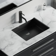 Dowell 19" Bathroom Undermount Sink - 4-3/8" Deep Bowl, Stainless Steel 18 Gauge - 6001 1915 Series