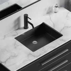 Dowell 19" Bathroom Undermount Sink - 4-3/8" Deep Bowl, Stainless Steel 18 Gauge - 6001 1915 Series