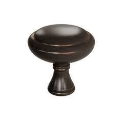 Dowell 1-1/4" Cabinet Pulls - Zinc Alloy, Round, 10 Pack - 3185 030 Series