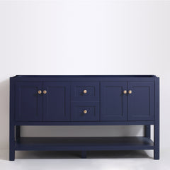 Dowell 60" Bathroom Freestanding Vanity with Four Doors, One Drawers and One Shelves - 035 60 Series