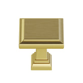 Dowell 1-1/4" Cabinet Pulls - Zinc Alloy, Square, 10 Pack - 3011 032 Series