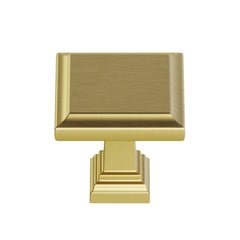 Dowell 1-1/4" Cabinet Pulls - Zinc Alloy, Square, 10 Pack - 3011 032 Series