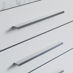 Dowell Cabinet Handles-Aluminum Cabinet Drawer/Door Finger Pulls-3064 Series