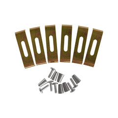 Dowell Undermount Kitchen Sink Clips - 10 Pack (60 Clips/Screws/Anchors) - 6011 11 Series