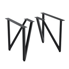 Dowell 13" Metal Furniture Legs - Hairpin, Heavy Duty, Vanity/Cabinet/Sofa/Bench, Set of 2 - 7001 013 Series