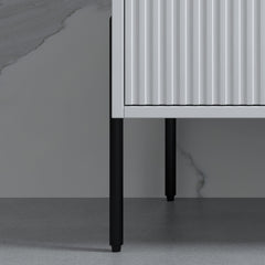 Dowell 8-1/16" Metal Furniture Legs - Straight, Set of 4 - 7010 007 Series