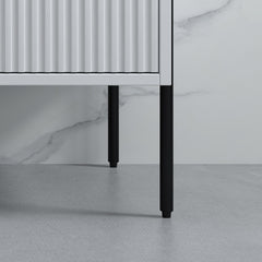 Dowell 8-1/16" Metal Furniture Legs - Straight, Set of 4 - 7010 007 Series