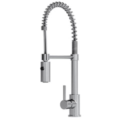 Dowell Kitchen Sink Faucet - 8002 006 Series - High Arc, Pull-Down Sprayer, Single Handle, Single Hole
