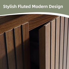 Dowell 30 Inch Bathroom Vanity with Sink Combo,Freestanding Bathroom Sink Cabinet with Ceramic Basin 2 Soft Closing Doors Wood Sink Vanity,Adjustable Shelves - 042 30 Series