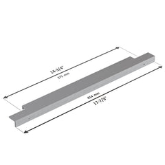 Dowell 17-7/8" Cabinet Pulls - Aluminum, 14-3/4" Center-to-Center, 10 Pack - 3063 018 Series