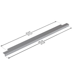 Dowell 23-7/8" Cabinet Pulls - Aluminum, 20-3/4" Center-to-Center, 10 Pack - 3063 024 Series