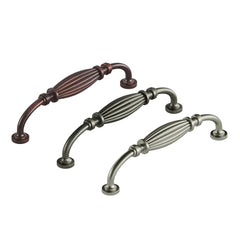 Dowell 5-3/4" Cabinet Pulls - Zinc Alloy, 5-1/32" Center-to-Center, 10 Pack - 3131 128 Series