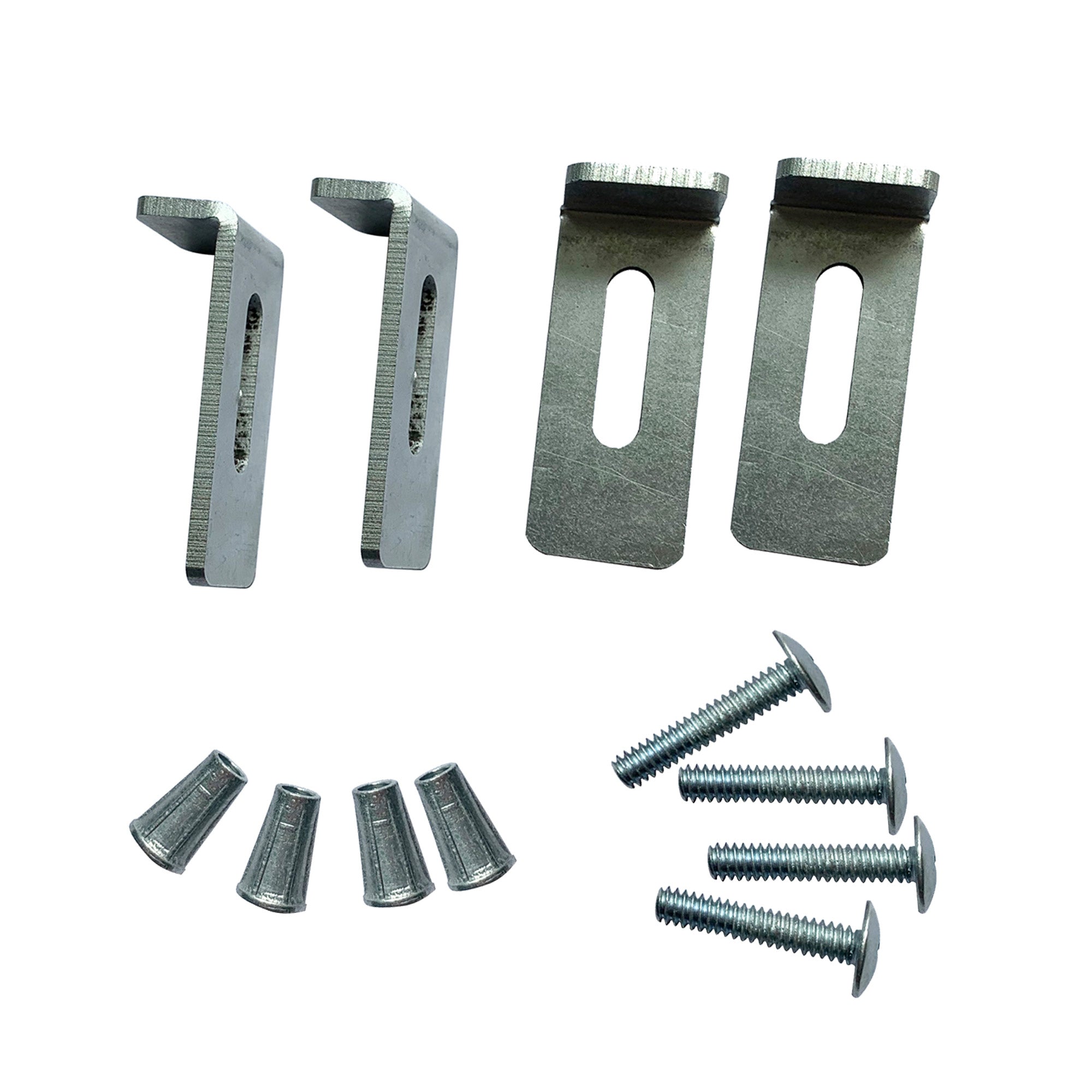 Wc Unit Clips Dowell Undermount Bathroom Sink Clips - 4 Clips/Screws/Anchors - 6011
