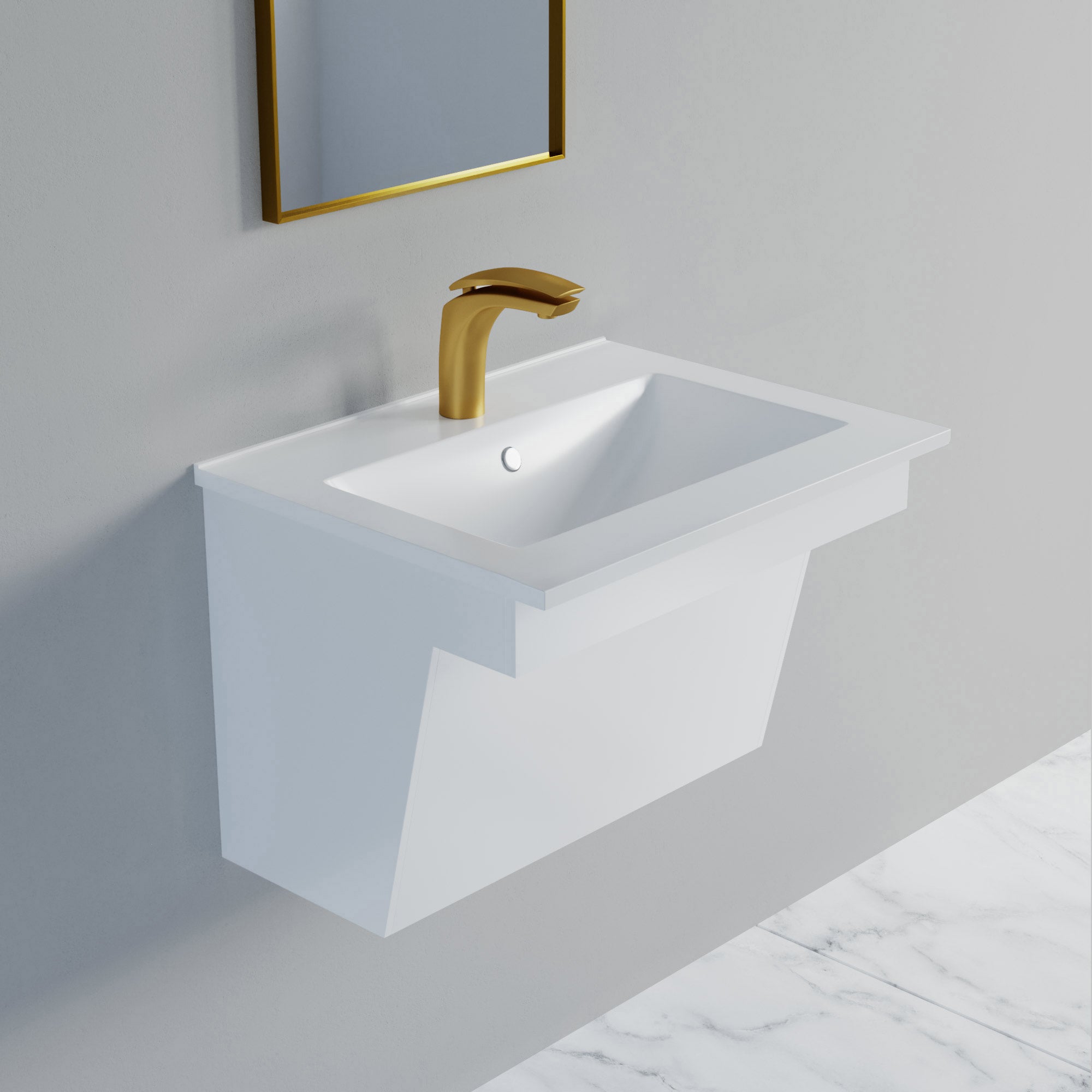 ADA Wall-Mounted Vanity Kit – Style 4 – Dowell
