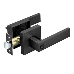 Dowell Door Lock,Square Door levers for Bathroom, Bedroom, and Rooms