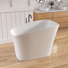 Dowell 51" Japanese Soaking Tub Solid Surface Freestanding Bathtub-BT230 Series