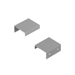 Dowell Cabinet Handle, Aluminum Finger Pulls 3062 Series, 10 Pack