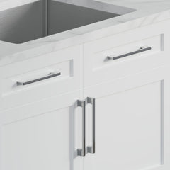 Dowell 7-1/2" Cabinet Pulls - Zinc Alloy, 6-5/16" Center-to-Center, 10 Pack - 3008 160 Series