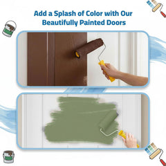 Dowell Primed Door Slab, Door Frame Kit