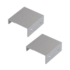 Dowell 1-3/4" Cabinet Pulls - Aluminum, 1" Center-to-Center, 10 Pack - 3062 002 Series