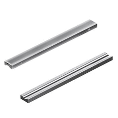 Dowell 7-7/8" Cabinet Pulls - Aluminum, 6-1/4" Center-to-Center, 10 Pack - 3064 160 Series