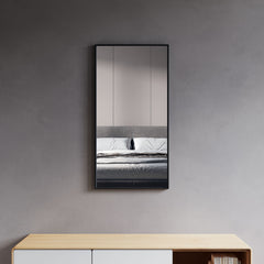 Dowell 16-1/8"/31-1/2" Rectangular Wall Mirror for Bath/Living Room/Hallway - Aluminum Frame - 5004 Series