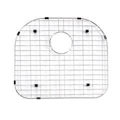 Dowell 23-5/8" Kitchen Undermount Sink - 9" Deep Bowl, D-Shaped, Stainless Steel 18/16 Gauge - 6001 Series
