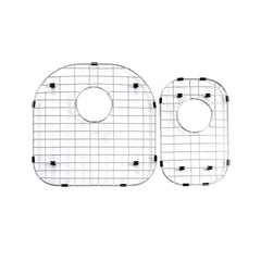 Dowell 31-1/2" Kitchen Undermount Double Bowl Sink - One 17-3/4 " Bowl, 9" Deep, One 10-3/8" Bowl, 7" Deep, Stainless Steel 18/16 Gauge - 6001 Series