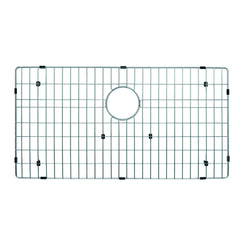 Dowell 30" L x 20" W Handcrafted Apron-Front Farmhouse Undermount Kitchen Sink 18 Gauge Stainless Steel 10" Depth Single Bowl With Grid Strainer