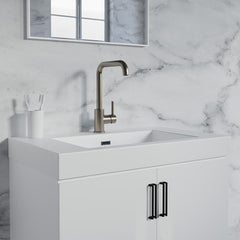 Dowell Bathroom Sink Faucet - High Arc, Single Handle, Single Hole - 8001 008 Series